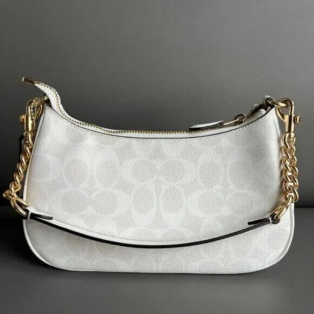 Coach Teri Shoulder Bag - Glacier White (Women’s) - Picture 2 of 4